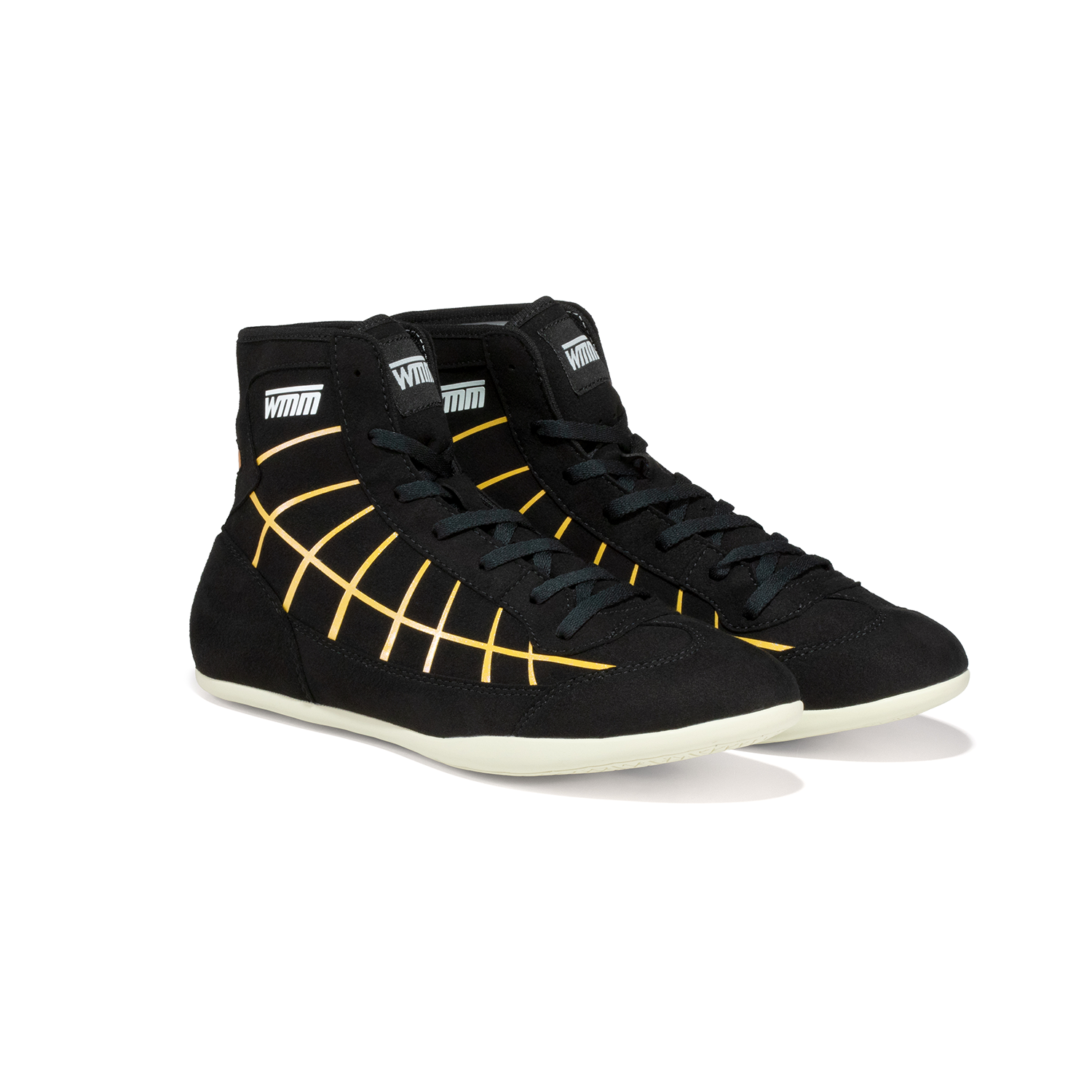 WMM Black Wrestling Shoes™ – New Generation