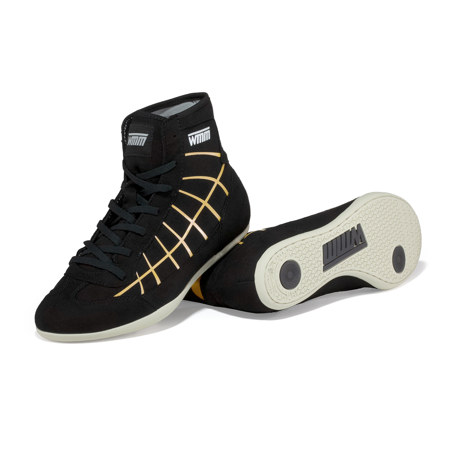 WMM Black Wrestling Shoes™ – New Generation