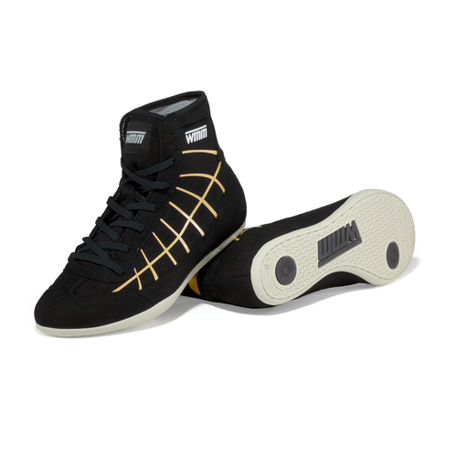 WMM Black Wrestling Shoes™ – New Generation