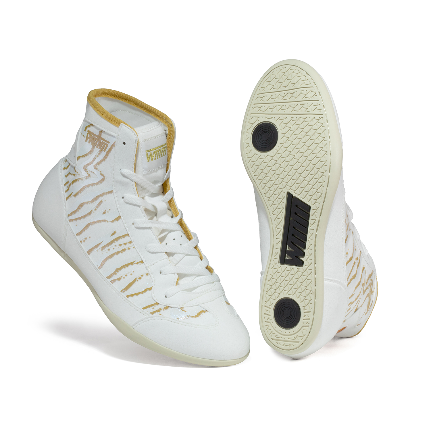 WMM White Wrestling Shoes™ – New Generation