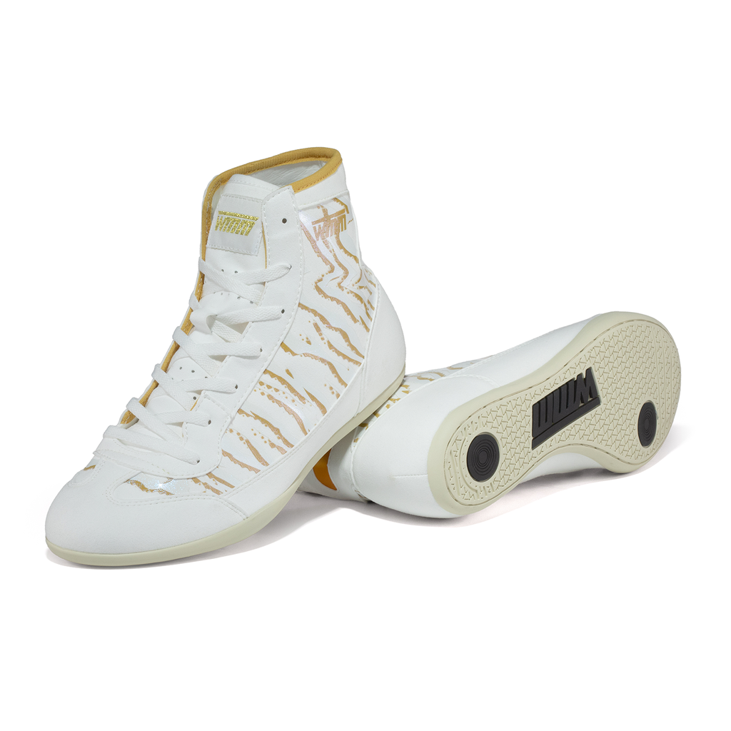 WMM White Wrestling Shoes™ – New Generation