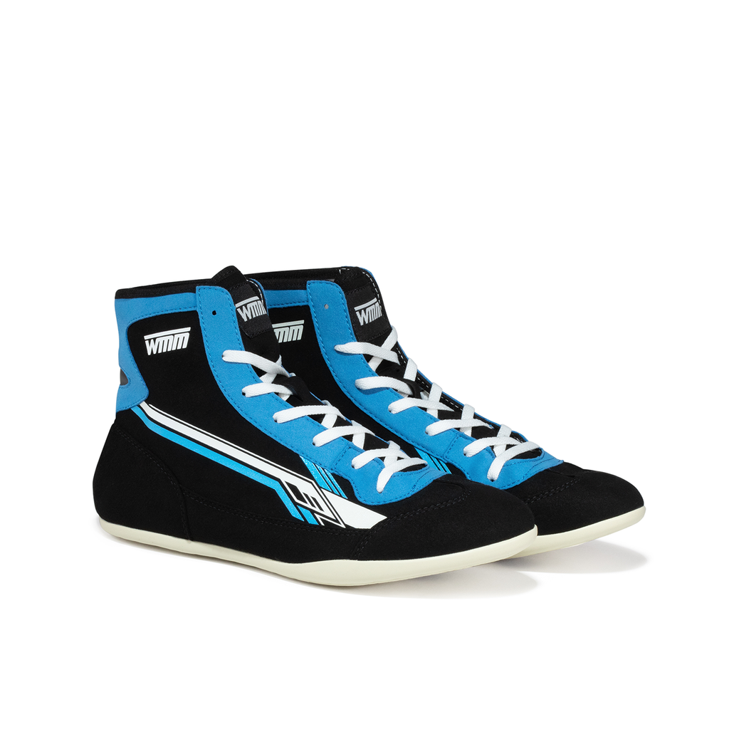 WMM Blue Wrestling Shoes™ – New Generation