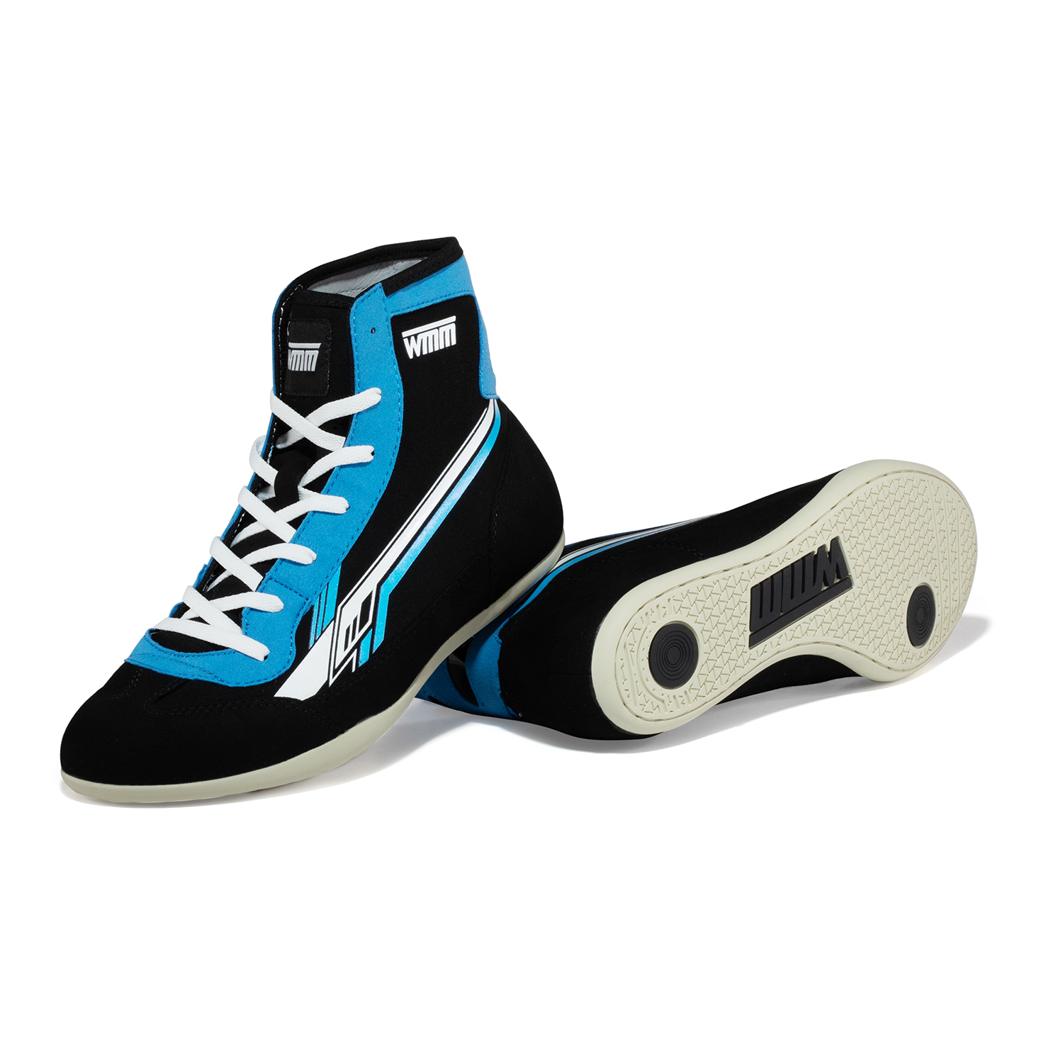 WMM Blue Wrestling Shoes™ – New Generation